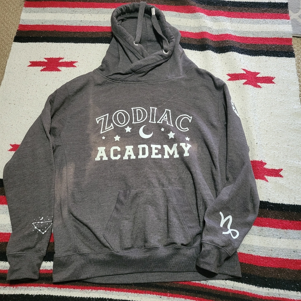 Zodiac Academy Men's Hooded Sweatshirt - Gray